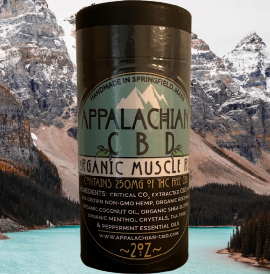 250mg CBD Muscle Rub, Organic – Appalachian CBD