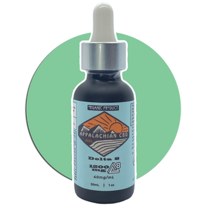 1200mg Delta8 (w/ CBD) Oil, Organic